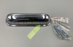 Pottery Barn Mercer Cabinet Drawer Bin Pull Chrome 5″ #9734E