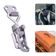 Safeguard Doors and Boxes with Stainless Steel Lever Lock Hasp Rust resistant
