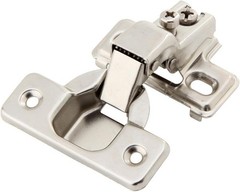 6 Pack Self Closing Cabinet Hinges Satin Nickel