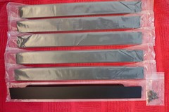 Schwinn Hardware Cabinet/Drawer Finger Pulls (6) Matte Black New 14.75″ Long