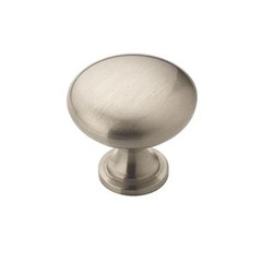 Amerock BP53005G10 Satin Nickel Allison Cabinet Knob 1-1/4 Dia ~ Lot of 2 Sealed