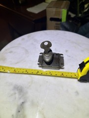 Vintage Corbin Metal Lock with Key – Heavy Duty Cabinet or Drawer Lock
