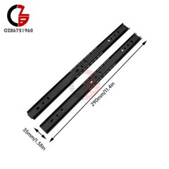1/5/10 Pair 12″-16″ Heavy Duty Full Extension Steel Drawer Slides Rail Runners