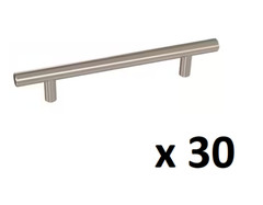 *3 10-PACKS* Franklin Brass 5-1/16 in. C/C Satin Nickel Bar Pulls = 30 TOTAL
