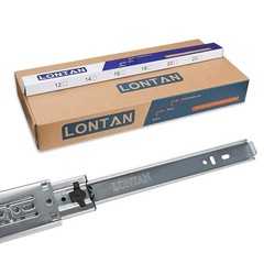 1 Pair 22 Inch Heavy Duty Soft Close Drawer Slides Full Extension Ball Bearing