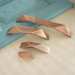1.25″ 2.5″ 5″ 7.55” Brushed Copper Cabinet Handle Wardrobe Knobs Drawer Pulls