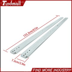 Findmall Heavy Duty 60″ Drawer Slides w/Lock 500lb – Full Extension Ball Bearing