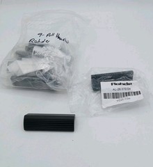 NOS Lot 9 Rohde Black Cabinet Drawer Pull Handles AL-26.070.04 TCH-105