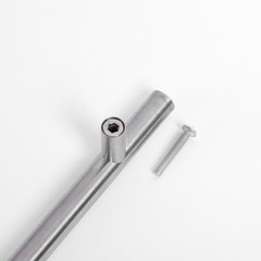 100Pcs 6 Inch Silver Stainless Steel T Bar Pull Handles Drawer Cabinet Door