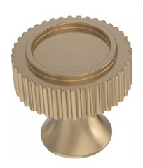 12 Liberty P45958C-CZ 1 1/8″ Structured Column Cabinet Drawer Knob Champagne Bro