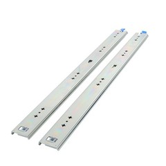 26″ Locking Drawer Slides 250lb Heavy Duty Ball Bearing Full Extension With Lock