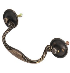 binifiMux 2-Pack 3.5 Inch Antique Vintage Cupboard Cabinet Drawer Bronze