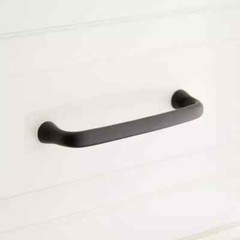 Signature Hardware – Orbin Brass 5″ Black Cabinet pulls-several units available