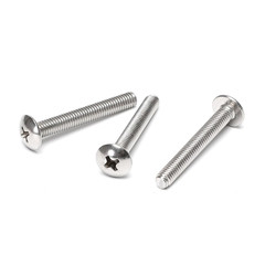 50Pcs M4 X 30Mm Truss Head Machine Screws for Cabinet Drawer Knob Pull Handle, 3