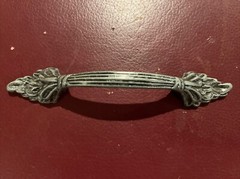 Antique Pewter Handle Pull Cabinet Pull 1330-from Amerock 3” Centers, 5.5” OA