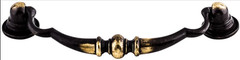 Top Knobs Britannia M3 Oxford Drop Bail Pull 3 3/4″ (c-c) Dark Antique Brass