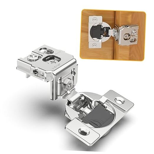 1-5/16″ Overlay 4D Soft Close Concealed Hinges for 1-5/16 inch Overlay 20 Pack