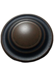 Amerock Inspirations 1-5/16″ BP1586-ART Antique Rust mushroom Cabinet Knob