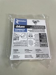 Richelieu BLUM 1/2″ Overlay Soft-Close Cabinet Hinge BP38N355B08180U (Pack of 1)
