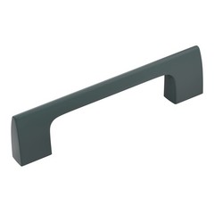 Riva Cabinet Pull 3-3/4 inch 96 mm Center Matte Black Drawer Handle 1 Pack