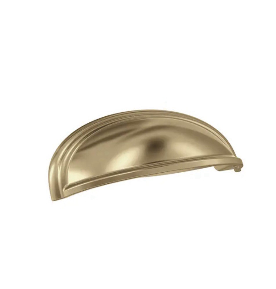 Amerock BP36640BBZ 3 and 4 Inch C Cup Cabinet Pull Golden Champagne