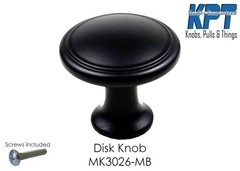 Round Knobs Pulls Brushed Nickel Traditional Kitchen Bath Door Cabinet Hardware