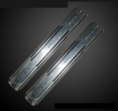 1 Pair Heavy Duty Drawer Extension 3in Width Cold Rolled Steel Drawer Guide Rail