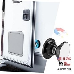 RV Magnetic Door Catch with Adhesives Screws – Easy to Install Camper Trailer 1