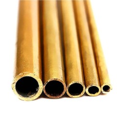 30cm Long Round Brass Tube Pipe Tubing Inner Diameter 2mm 3mm 4mm 5mm 6mm