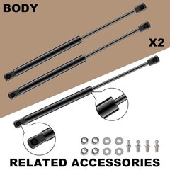 Gas Struts 16Inch 38Lb/169N Prop Shock Lift Springs Rod Struts for RV Bed