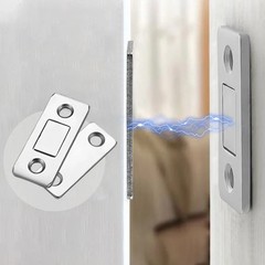 Magnetic Cabinet Catches Ultra Thin Door Strong Magnets Stopper Invisible