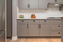 Kitchen Cabinet Pulls 35 Pack 3 Inch Black Cup Handles Durable Pulls for Drawers