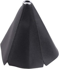 PU Leather Shift Boot Waterproof Shift Knob Dust Cove Universal f Color: Black