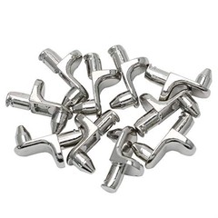 HJ Garden 10PCS Shelf Support Peg Furniture Cabinet Shelf L-Shaped Support