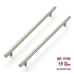 12-1/2 Inch Cabinet Handles Brushed Nickel 12-1/2 Inch（10 Inch Hole Center） 18