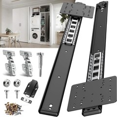 12Inch Pocket Door Hardware Slide with Hinges for Cabinets 1Set | Hidden Slid…