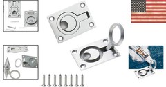 Set of 2 304 Stainless Steel Flush Pull Handles – Stylish and Practical Solution