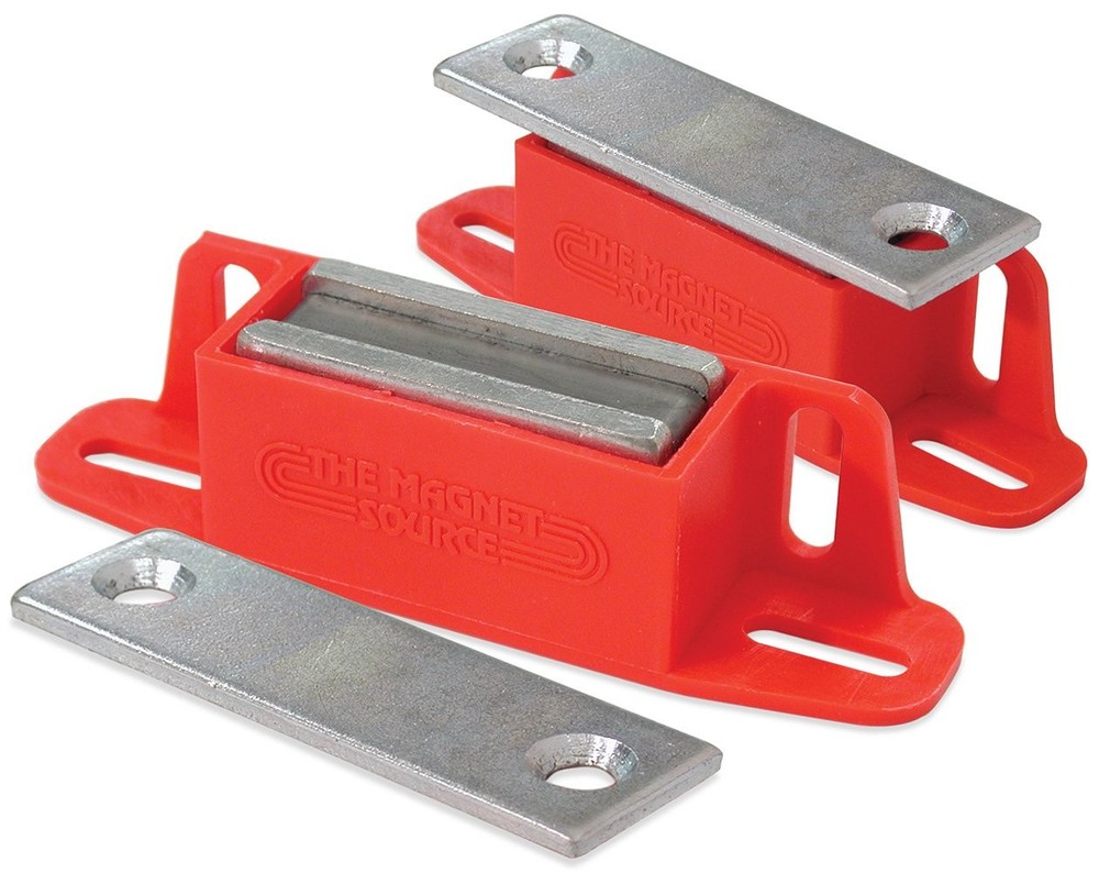 Ceramic Universal Magnet Latch with Strike-Plate – Strong Heavy-Duty Magnets …