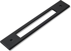 Cabinet Backplate | Matte Black | 5 Inch（128 mm) Center to Center | Backplates