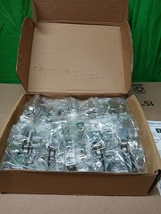 20 Pack Soft Close Cabinet Door Hinges for 1/2″ Partial Overlay Cupboard, 100 De