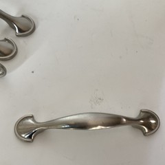 *30 Pack* Cabinet Hardware Satin Nickel Handle Pulls 3 inch hole to hole