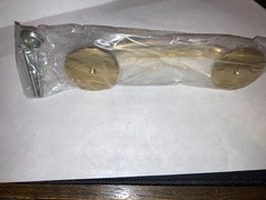 Solid Brass Cabinet Door Pull 5 1/2″ Center to Center New in packaging