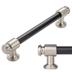 10 Pack 5 Inch Black and Nickel Cabinet Pulls Matte Black and Brushed Nickel …