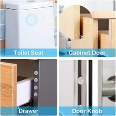 Soft Close Cabinet Door Bumper Dots: 200 Pack of Adhesive Pads for Noise Control