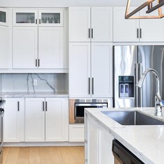 15 Pack Black Cabinet Handles 8-4/5 Inch Matte Kitchen Modern Drawer Pulls