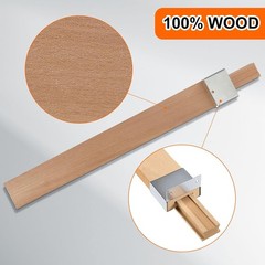 Wooden Drawer Slides Bottom Mount Center Guide Track for Dresser Replacement
