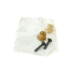 Waddell Wood Products 921 DP Hardwood 3/4 in Round Knob, Door, Drawer, Cabinet