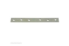 5-Steel Plated 1″ X 10″ Metal Mending Strap Splice Strip Repair Brace N220327