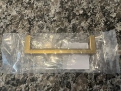 Cabinet Pull Handles 3 3/4″ – Vintage Gold – Siro Designs – Set of 5 Handles