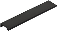 Emtek Cabinet Edge Pull 87120US19 – (Center to Center 6″) – Flat Black (US19)